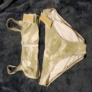 NWT Michael Kors Camo Bikini